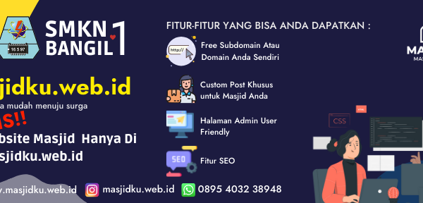 Website Masjid Gratis